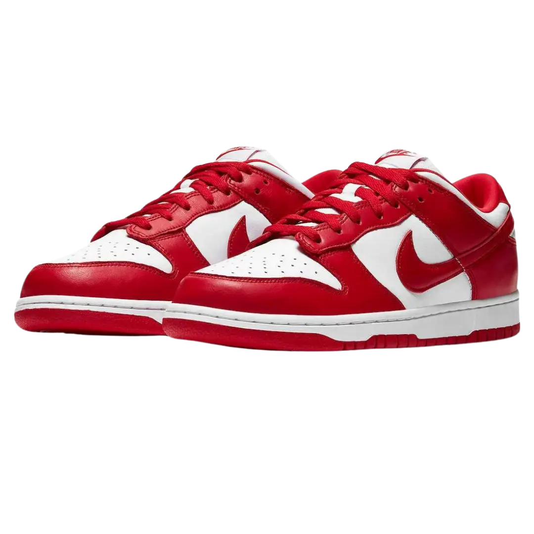 SB DUNK LOW "University Red"