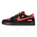 SB DUNK LOW "Supreme Black Red"