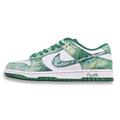 GREEN AND WHITE sneakers 